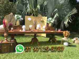 Aluguel de Mesa Rustica para Decoração de Casamento