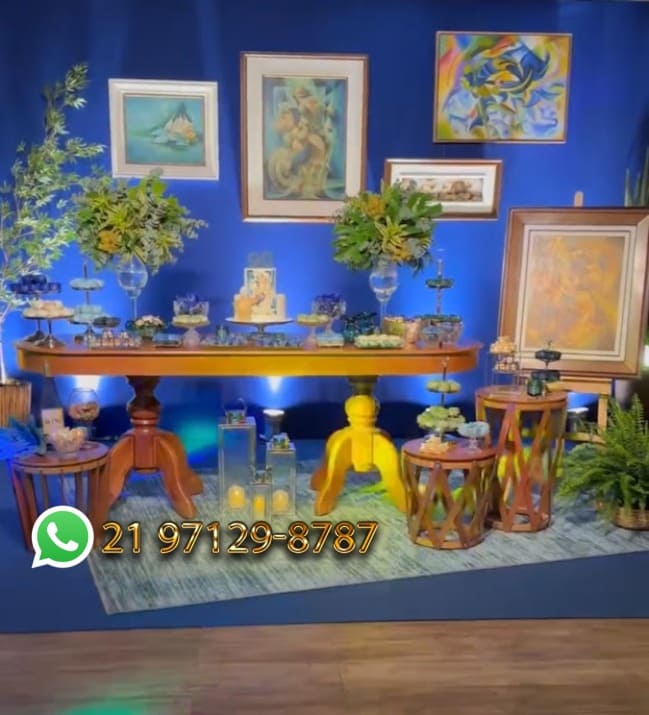 Aluguel Mesa Rustico Oval