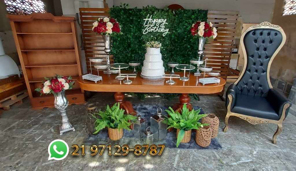 Aluguel de Decoração para Casamento Rustico