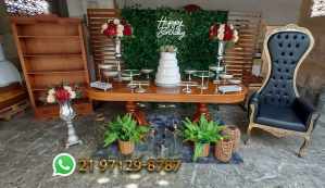 Aluguel de Decoração para Casamento Rustico