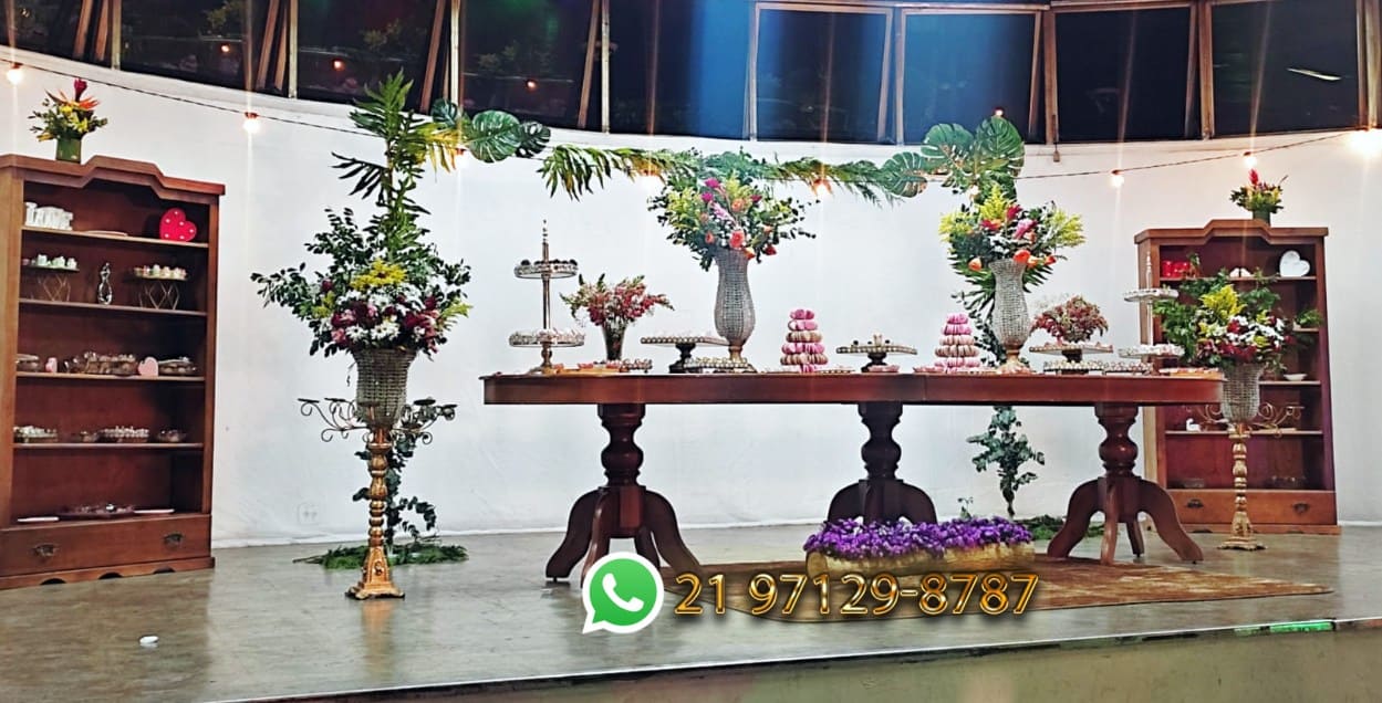 Aluguel de Decoração para Casamento Rústico