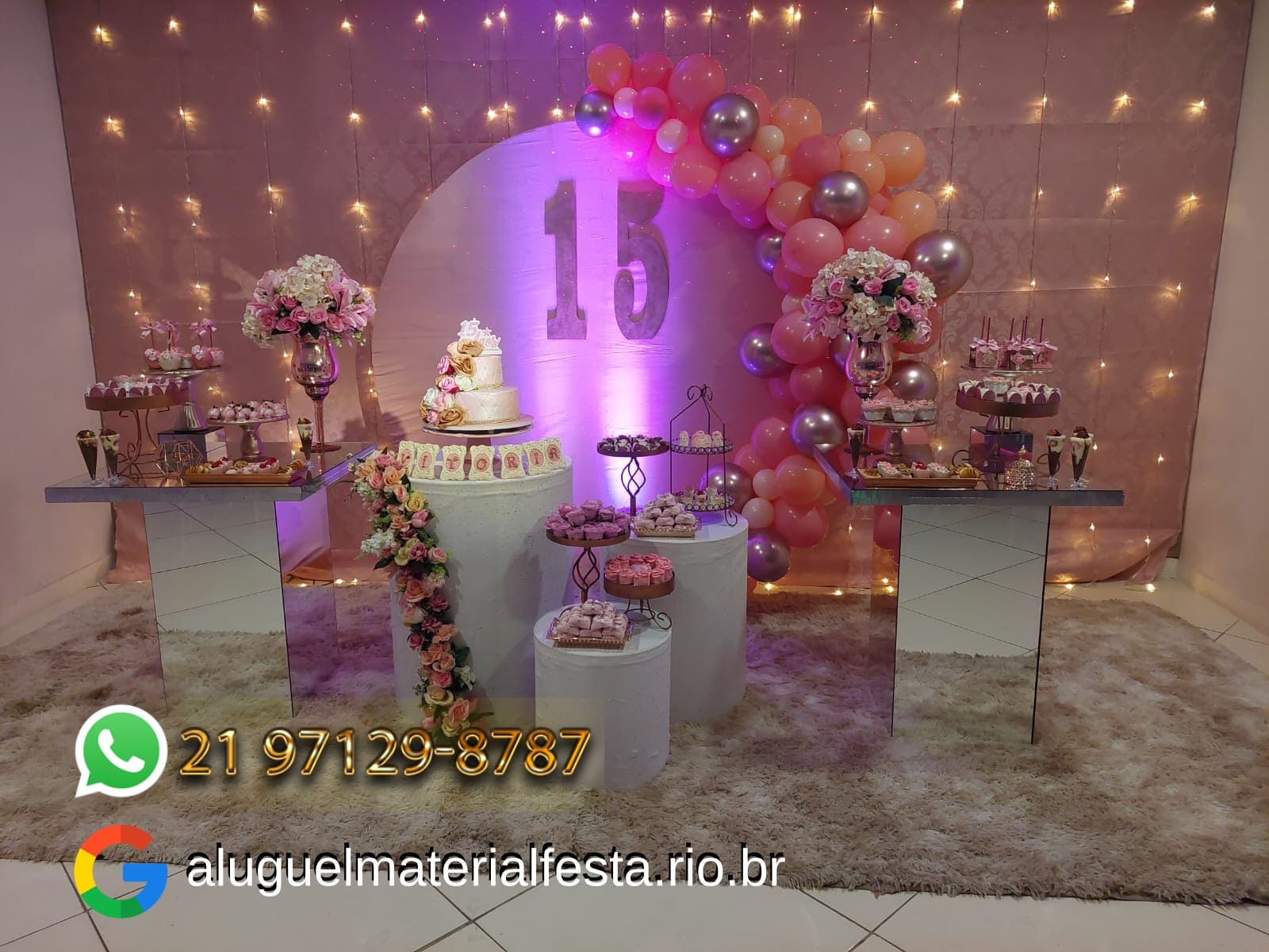 Aluguel Decoração 15 Anos