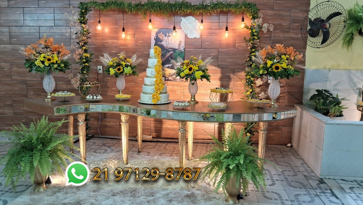 Aluguel de mesa para casamento e eventos religiosos no Rio de Janeiro - P&P Aluguel Material Festa