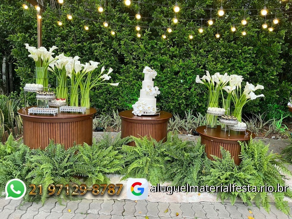 Aluguel Decoração Rustico Casamento